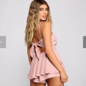 XL Windsor Open Back Romper